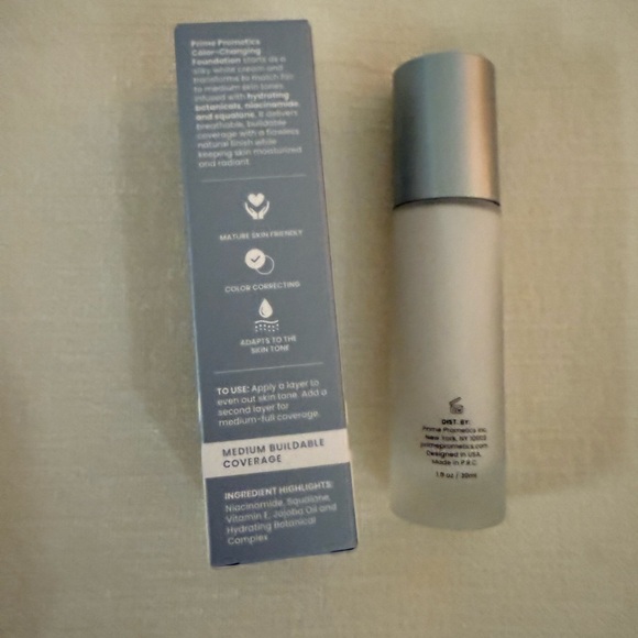 Prime prometics Prime’s  color changing foundation NEW in BOX - Picture 2 of 9